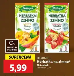 Lidl Herbatka na zimno Herbapol oferta
