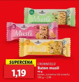 Lidl Baton Crownfield Baton musli oferta