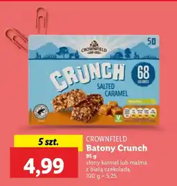 Lidl Baton Crownfield Batony Crunch oferta
