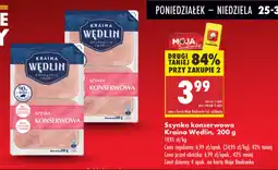 Biedronka Szynka konserwowa Kraina Wędlin oferta