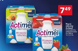 Lewiatan Napój mleczny Actimel truskawkowy, wieloowocowy oferta