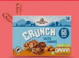 Lidl Batony Crunch słony karmel 5 szt. Crownfield oferta