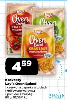 Netto Krakersy Lay's Oven Baked oferta