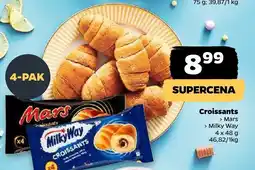 Netto Croissants Mars/Milky Way oferta