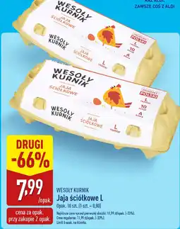 ALDI Jajka ściółkowe rozm. L, 10 szt. Wesoły Kurnik oferta