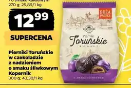 Netto Pierniki Toruńskie w czekoladzie z nadzieniem o smaku śliwkowym Kopernik oferta