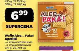 Netto Wafle Alee... Paka! Apetiki o smaku krówkowym/kakaowym oferta