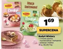 Netto Budyń Winiary s'mores pianka marshmallow/herbatnik/pistacja/malina oferta