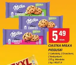 Chorten Ciastka Milka pieguski z czekoladą, z orzechami, z rodzynkami oferta