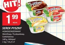 Chorten Serek Pyszny homogenizowany waniliowy, truskawkowy, czekoladowy Mlekovita oferta
