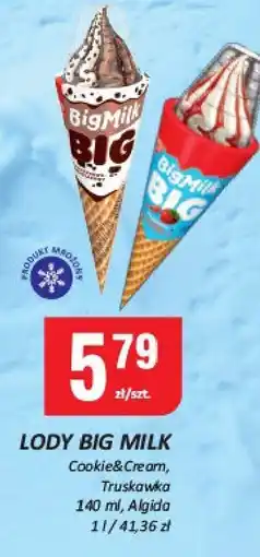 Chorten Lody Big Milk czekolada&creme/truskawka Algida oferta