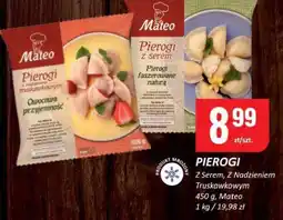 Chorten Pierogi z serem z nadzieniem truskawkowym Mateo oferta