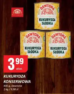 Chorten Kukurydza konserwowa słodka Dawtona oferta