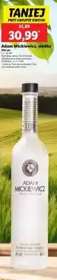 Lidl ADAM MICKIEWICZ Wódka oferta