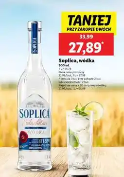 Lidl SOPLICA Wódka oferta