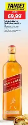 Lidl JOHNNIE WALKER RED LABEL Whisky oferta