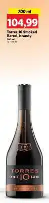 Lidl Torres 10 Smoked Barrel, brandy oferta