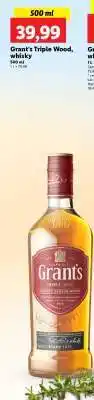 Lidl GRANT'S TRIPLE WOOD Whisky oferta