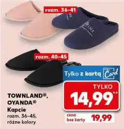 Kaufland TOWNLAND , OYANDA Kapcie oferta