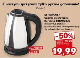 Kaufland ESPERANZA Czajnik elektryczny Roraima TKK102X/S oferta