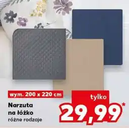 Kaufland Narzuta na łóżko oferta