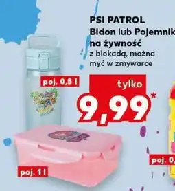Kaufland PSI PATROL Bidon lub Pojemnik na żywność oferta