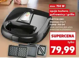Kaufland SWITCH ON Opiekacz 3 w 1 SSMW 750 D4 oferta