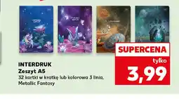 Kaufland Zeszyt A5 Interdruk oferta