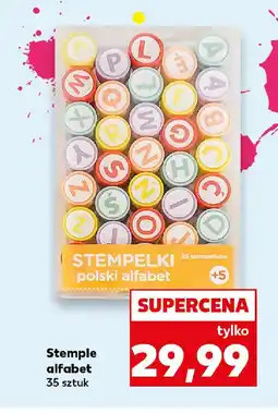 Kaufland Stemple alfabet oferta