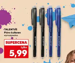 Kaufland Pióro kulkowe wymazywalne Talentus oferta