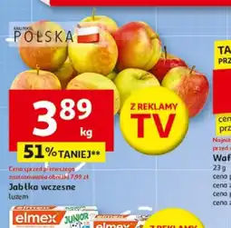 Auchan Jabłka wczesne oferta