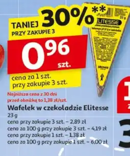 Auchan Wafelek w czekoladzie Elitesse oferta