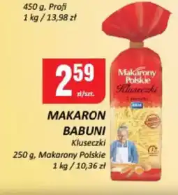 Chorten Makaron babuni makarony polskie oferta