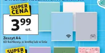Auchan Zeszyt A4 oferta