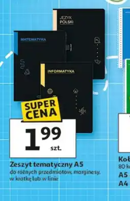 Auchan Zeszyt tematyczny AS oferta