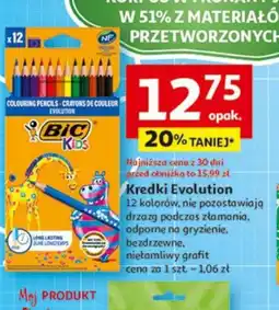 Auchan Kredki Evolution Bic Kids oferta