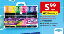 Auchan Zakreślacze Creative highlighter oferta