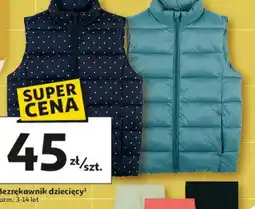 Auchan Bezrękawnik dziecięcy oferta