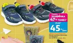 Auchan Obuwie sportowe dziewczęce lub chłopięce oferta