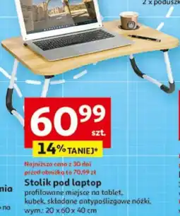 Auchan Stolik pod laptop oferta
