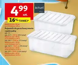 Auchan Pojemnik do przechowywania z pokrywką Actuel oferta