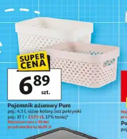 Auchan Pojemnik ażurowy Pure oferta
