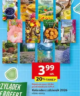 Auchan Kalendarz zdzierak 2026 oferta