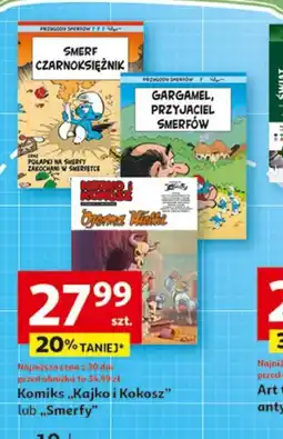 Auchan Komiks "Kajko i Kokosz" lub "Smerfy" oferta
