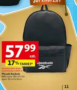 Auchan Plecak Reebok oferta