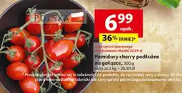 Auchan Pomidory cherry podłużne na gałązce oferta