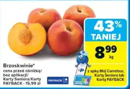 Carrefour Brzoskwinie oferta