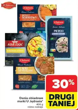 Carrefour Dania obiadowe marki U Jędrusia oferta