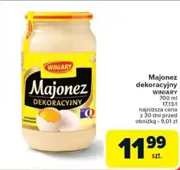Carrefour Majonez dekoracyjny WINIARY oferta