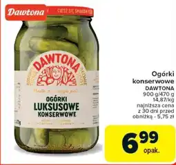 Carrefour Ogórki konserwowe DAWTONA oferta